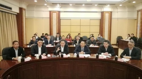 北新大弘刘邦成一行知名川商在广安 签订150亿投资合作协议 北新大弘刘邦成一行知名川商在广安 签订150亿投资合作协议