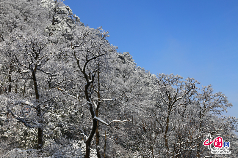 天堂寨：在无边秋色里遭遇飞雪