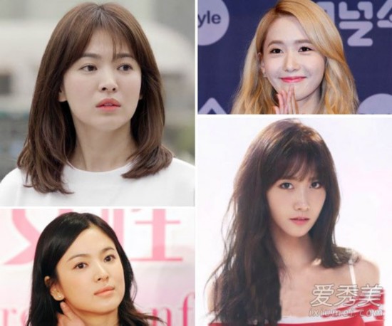 宋慧乔八字刘海好火 当她们没有刘海行吗？