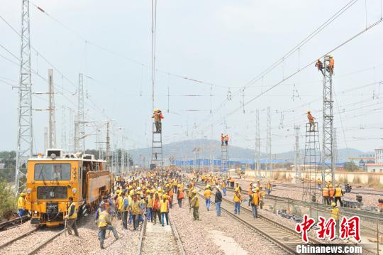 云南面向东南亚铁路货运枢纽站正式开通
