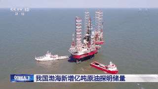 我国渤海新增亿吨原油探明储量