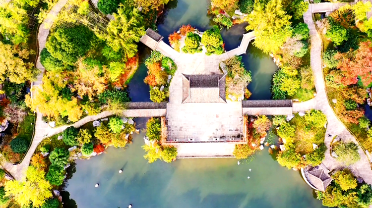 “皖北豫园”叠翠流金