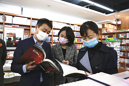 【B】【吉03】延吉市相關部門組成檢查組檢查實體書店疫情防控情況