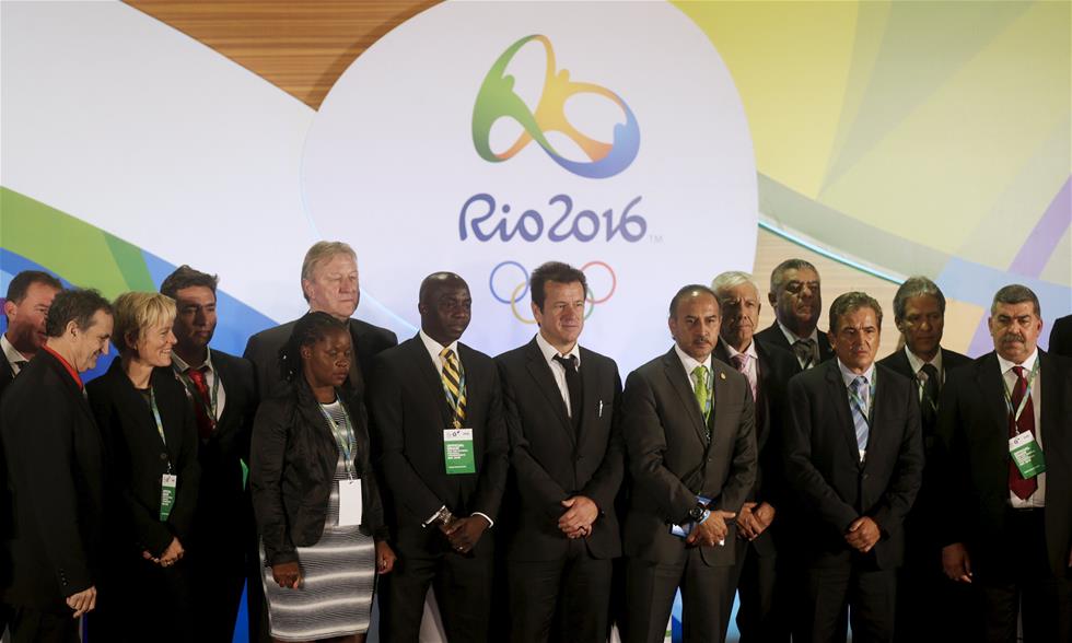 裏約奧運會女足抽籤儀式舉行 裏約奧運會女足抽籤儀式舉行