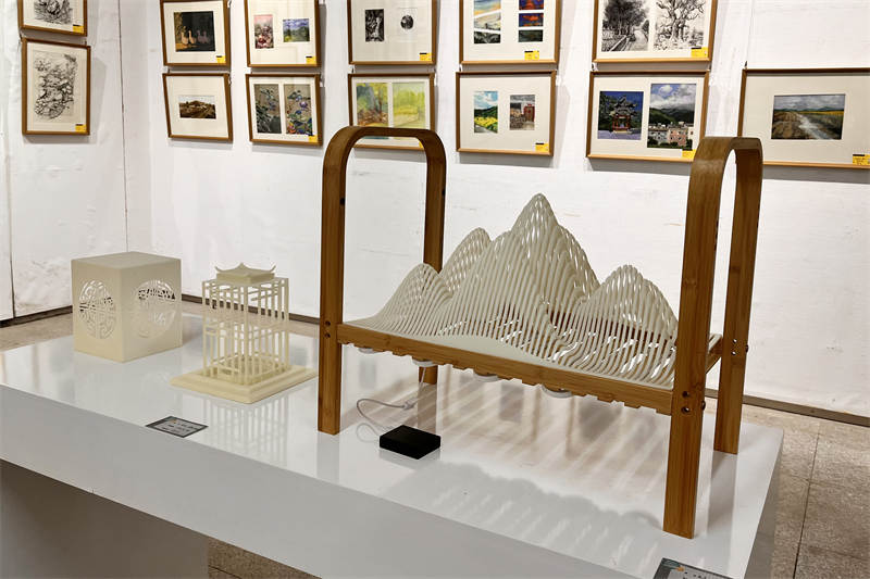 武汉设计工程学院：师生作品展现“想象中的乡村”