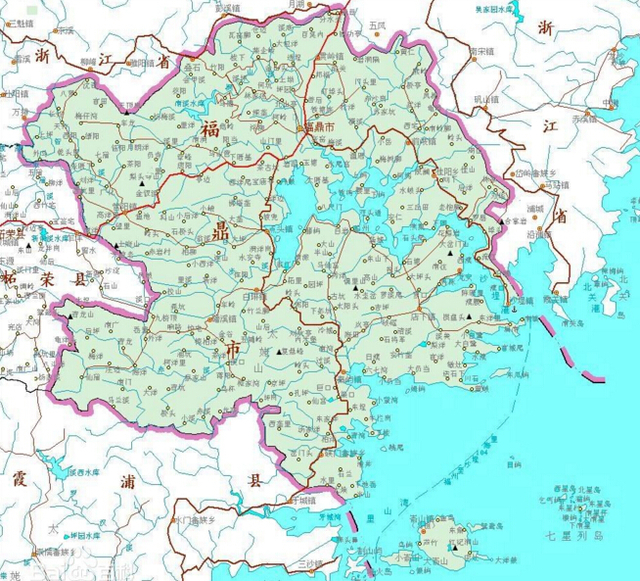 福鼎市地理位置