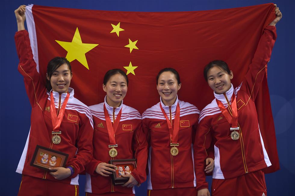 亞洲擊劍錦標賽：中國女子佩劍隊獲得冠軍