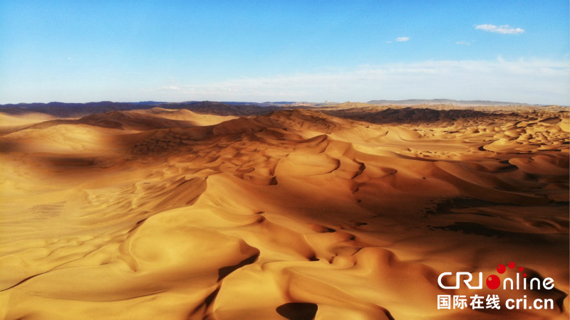 【張晨】航拍吐魯番盆地庫木塔格沙漠 遇見沙漠最美麗的模樣（組圖）