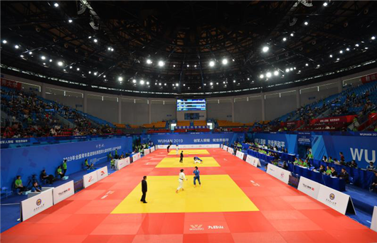 Judo Test Event of the 7th CISM World Games kicked off