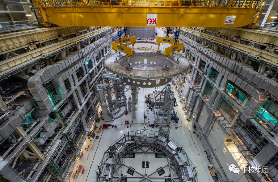 国际“人造太阳”开启核心安装工作 中核集团牵头完成“黄金节点”