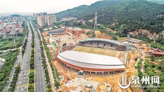 【旅遊 列表】晉江足球公園8月底完工 係泉州首個足球主題公園