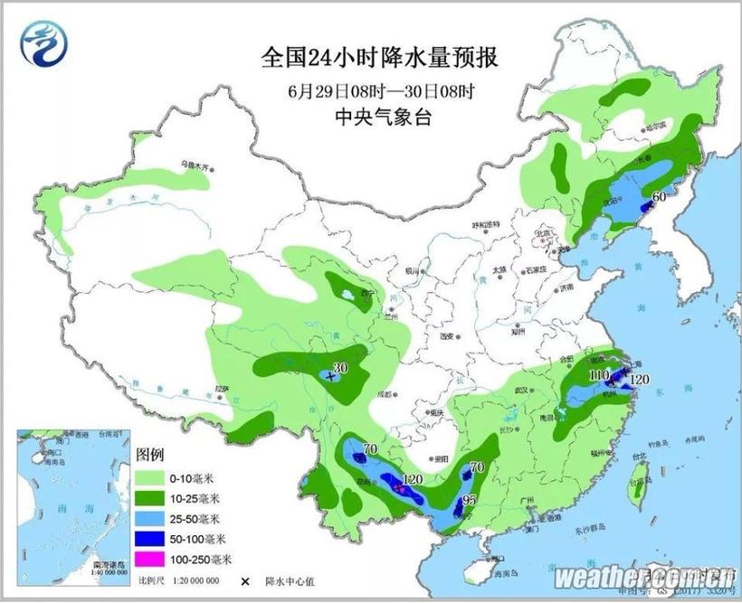 吉林省近期雨水多 7月4日氣溫衝擊30℃