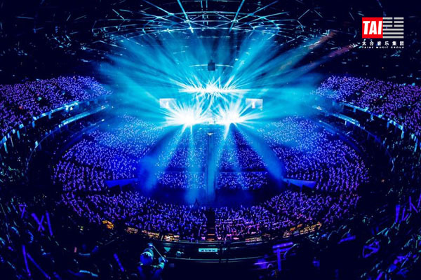 从太合音乐集团“2019许嵩寻宝游戏演唱会”门票秒罄看过去