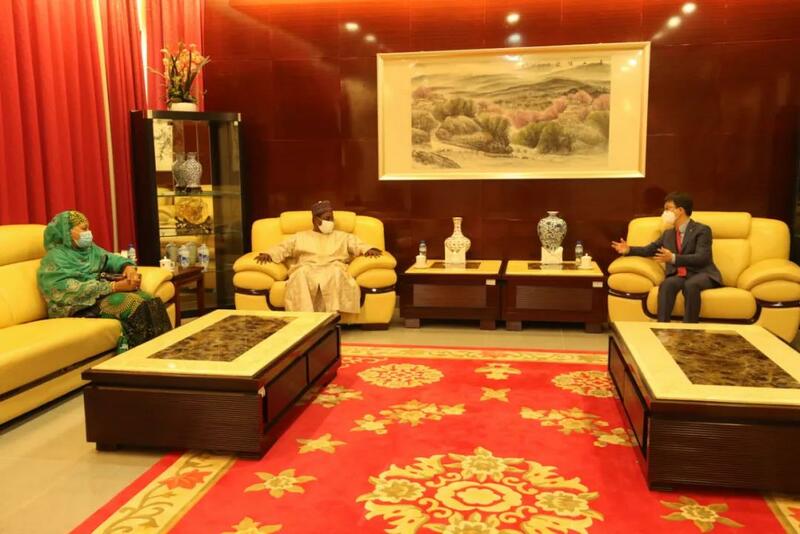 Jakadan Sin dake Nijar ya gana da mashawarcin shugaban Nijar_fororder_图片1