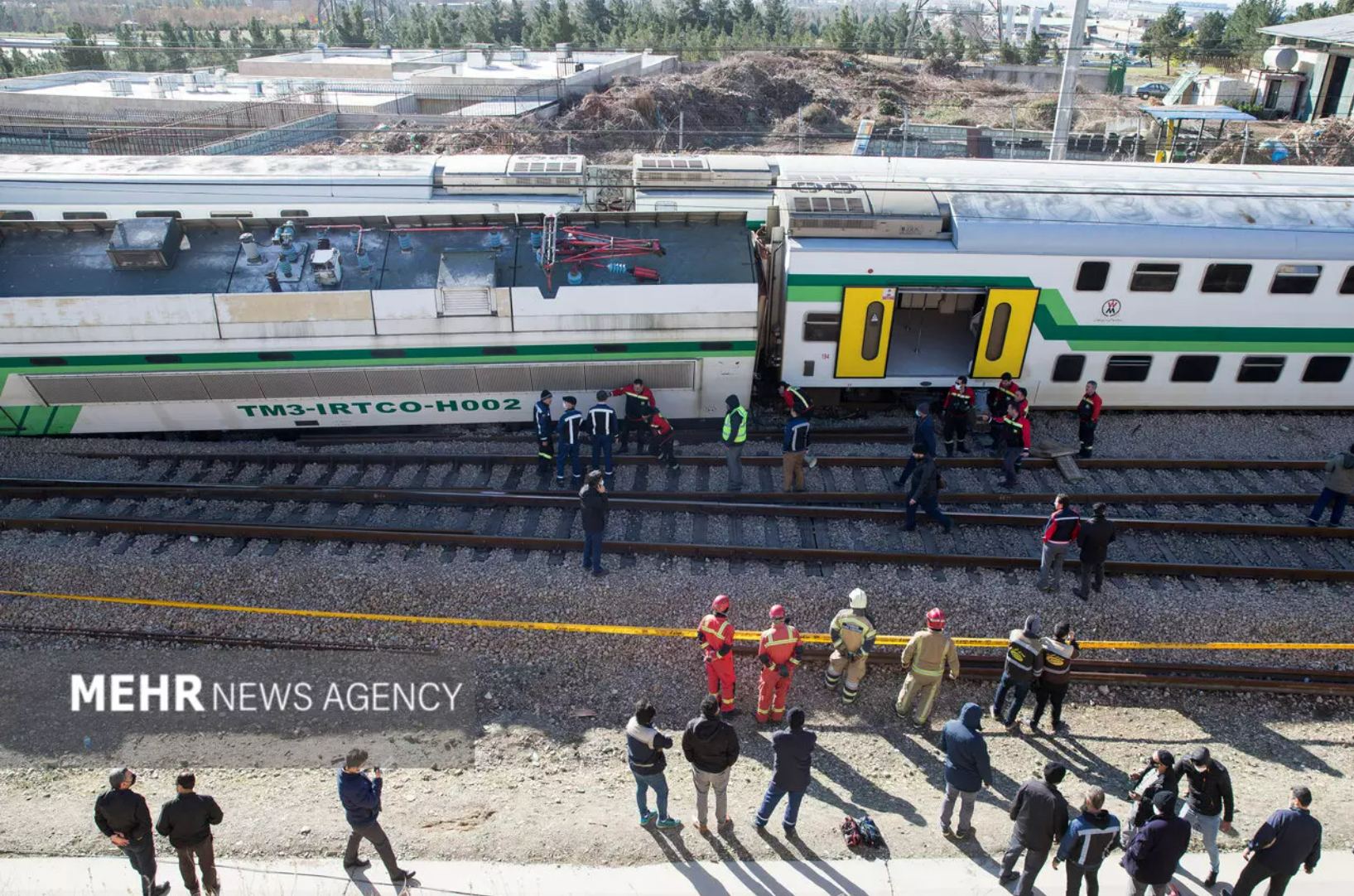 伊朗发生地铁相撞事故致22人受伤