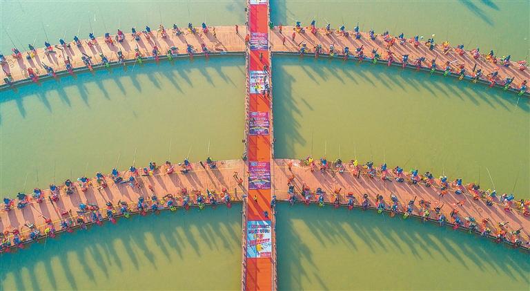 泗洪洪澤湖濕地國際大圓塘超級杯休閒垂釣邀請賽隆重舉行