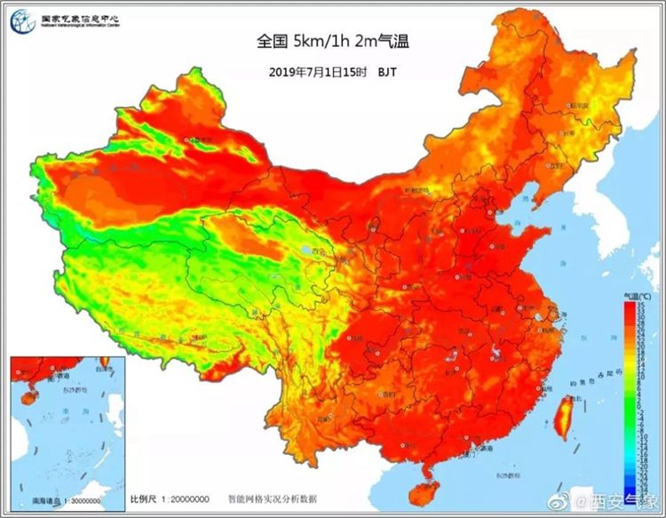 西安今日起进入“炙烤模式” 本月平均气温将同比上升0.5℃—1℃