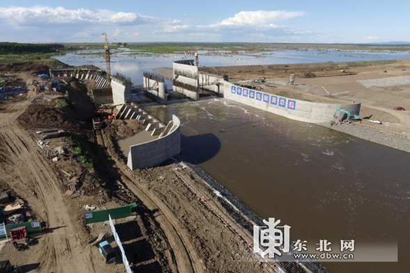 黑龍江省“百大項目”閣山水庫建設進展順利
