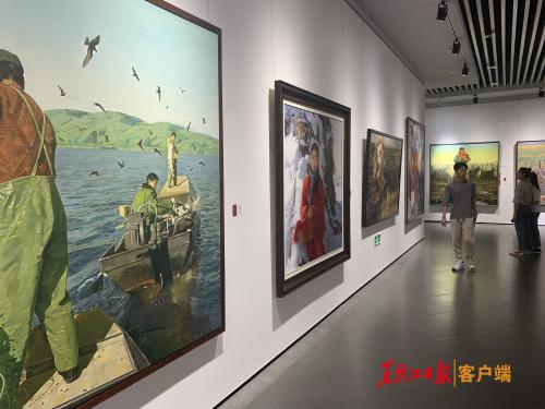 第十三屆黑龍江省美術作品展覽在哈爾濱開幕 賈玉梅出席