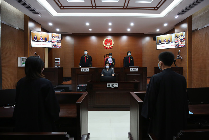 图片默认标题_fororder_宣判现场(活动方供图)