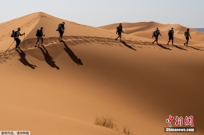 An tsara hanya mai tsawo domin gasar Marathon a cikin hamadar Sahara_fororder_a992f0ada21444ae974807765ebdfd0b