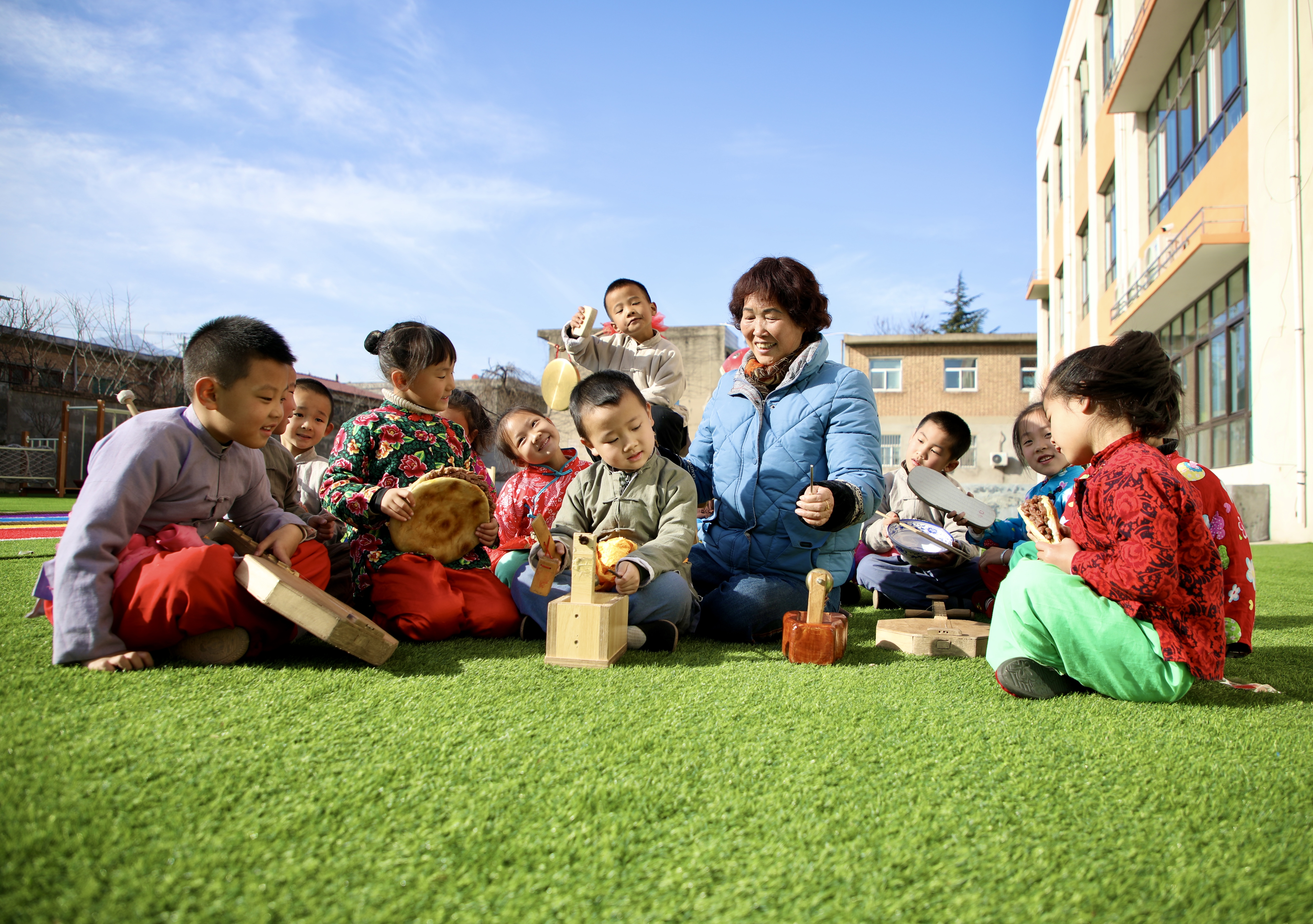 陜西渭南：娃吼出新老腔_fororder_1