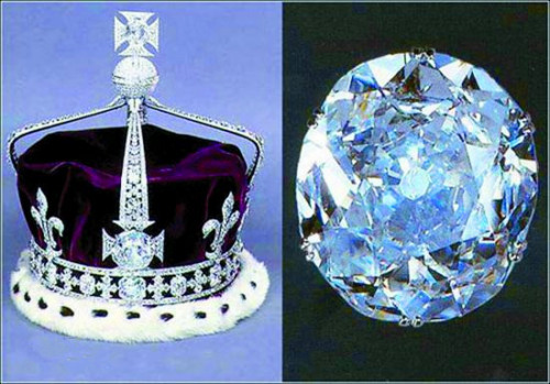 女王王冠镶钻印度英国争着要 揭秘传奇名钻 (图)
