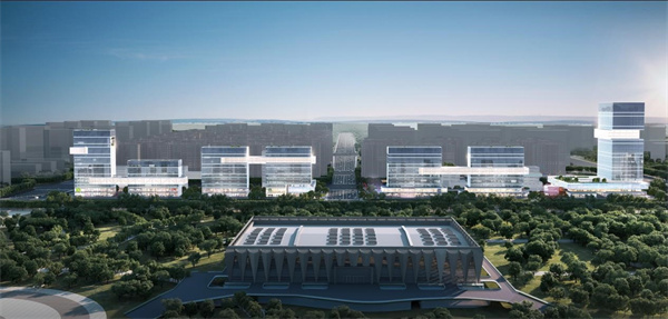 中糧陸港絲路國際中心項目在西安國際港務區開工建設_fororder_5