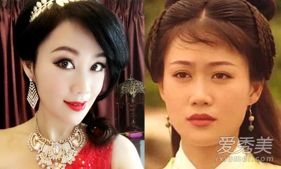 梁小冰李小璐杨紫 整容变成网红脸的女星