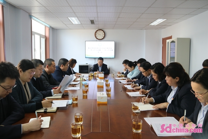 青岛西海岸新区区立医院健共体召开2021年度健共体工作总结暨2022年度工作部署会议