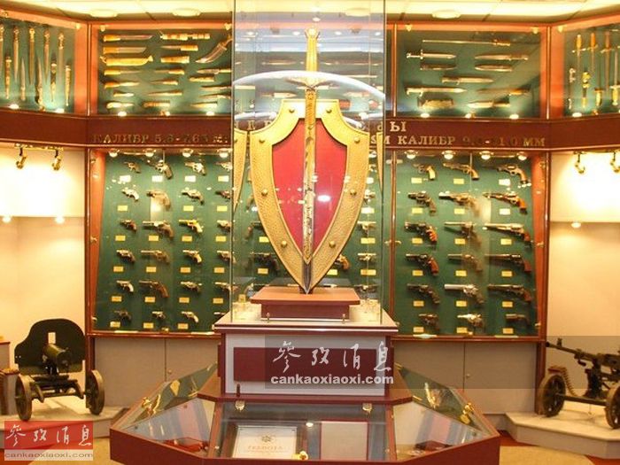 俄警察博物館展出中國神秘民間武器