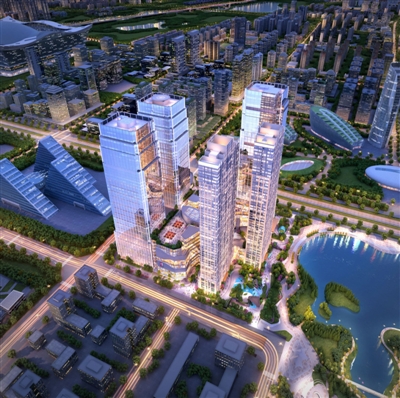 （中首）即将再添新地标！成都金融广场高218米塔楼封顶