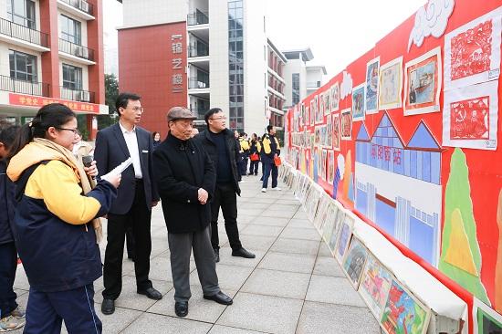 麻阳苗族自治县锦江中学第二届书画展活动成功举办
