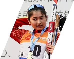 維吾爾族女孩迪妮格爾 期待北京冬奧會上為國爭光_fororder_443