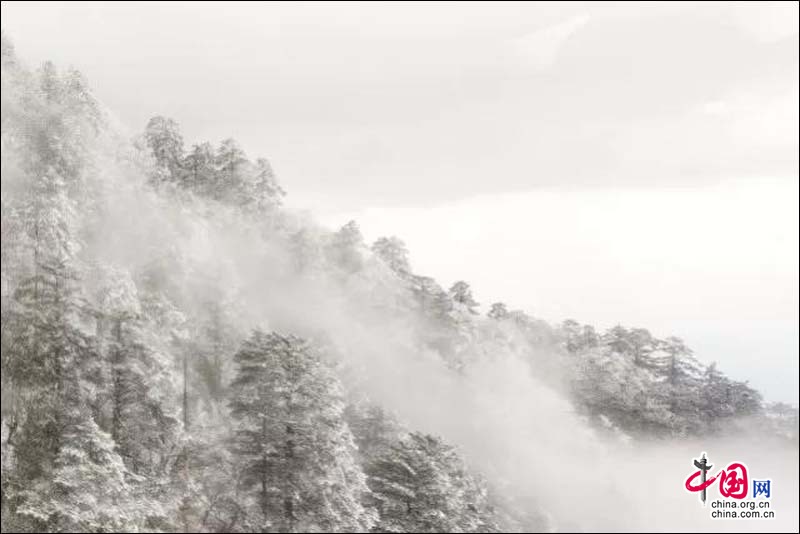 世俗的心 在晶莹剔透的峨眉山苏醒