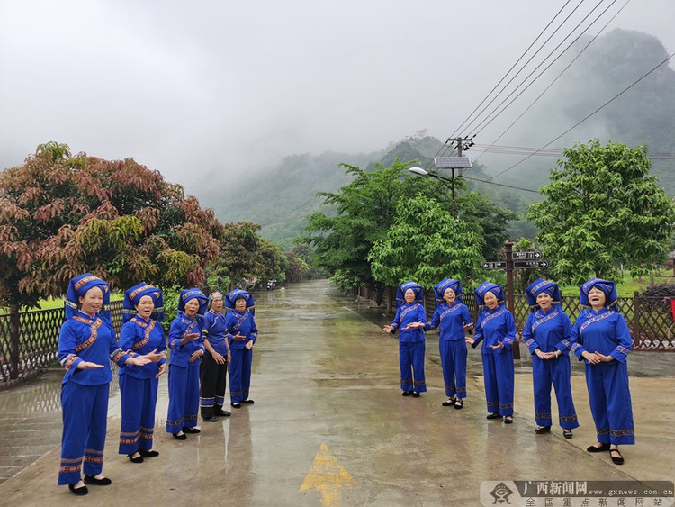 广西上林县：“壮家要寨”美起来，村民富起来