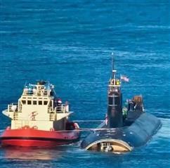 高清“断头”照曝光！美军南海碰撞核潜艇“很受伤”