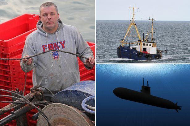 美渔民用渔网捞出美军核潜艇组图