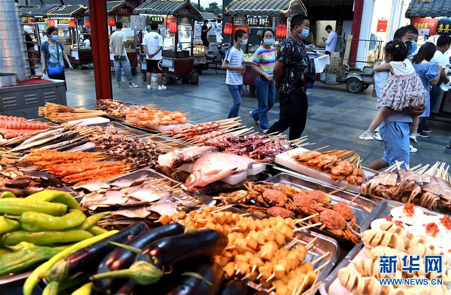 【城市遠洋】【焦點圖-大圖】【移動端-輪播圖】古都開封:夜市重啟 喧鬧復蘇