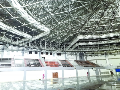 秉承绿色办奥理念 亚洲最大冰上中心本月亮相