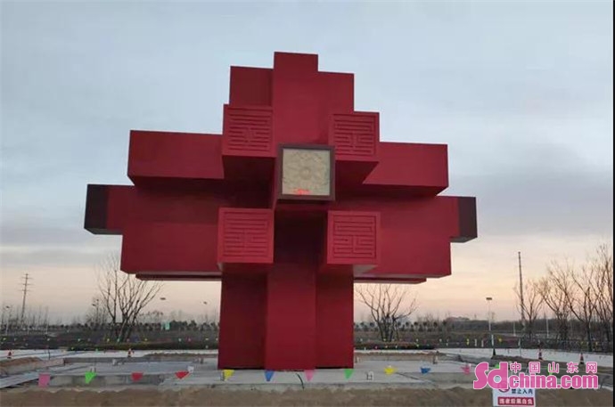 “筑梦”高铁｜曹县马上通高铁了，快来看看！牡丹元素、曹州八景、庭院深深…… 东方神韵“高铁庄寨站”成就“东方列车”