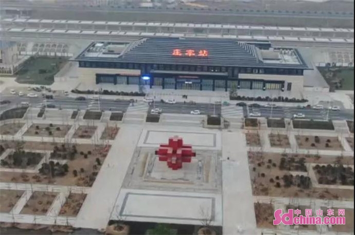 “筑梦”高铁｜曹县马上通高铁了，快来看看！牡丹元素、曹州八景、庭院深深…… 东方神韵“高铁庄寨站”成就“东方列车”