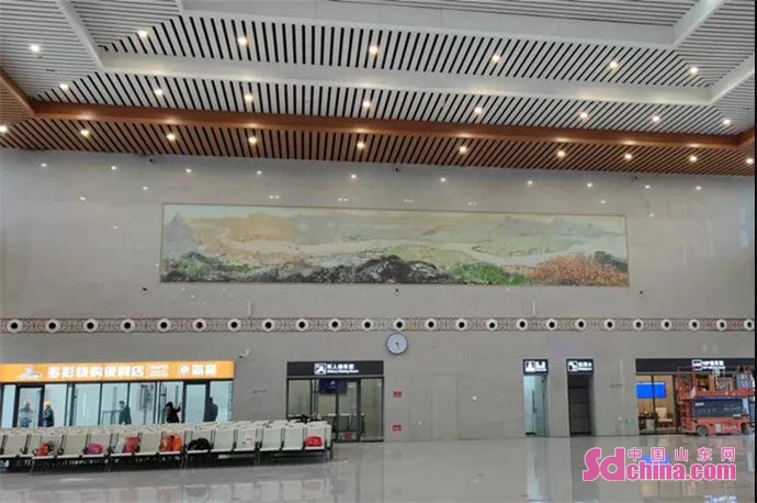 “筑梦”高铁｜曹县马上通高铁了，快来看看！牡丹元素、曹州八景、庭院深深…… 东方神韵“高铁庄寨站”成就“东方列车”