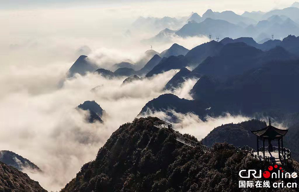 （原創）貴州六盤水：雲海涌動梅花山  猶如仙境惹人醉_fororder_組圖9