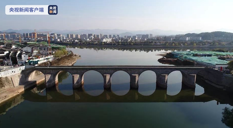 安徽被洪水沖毀的明代始建“老大橋”通過竣工驗收