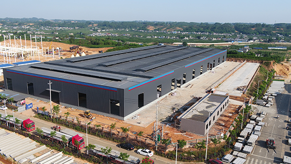 制造业逆势而上 占工业经济近七成_fororder_瑞迪佳源新建厂房-摄影