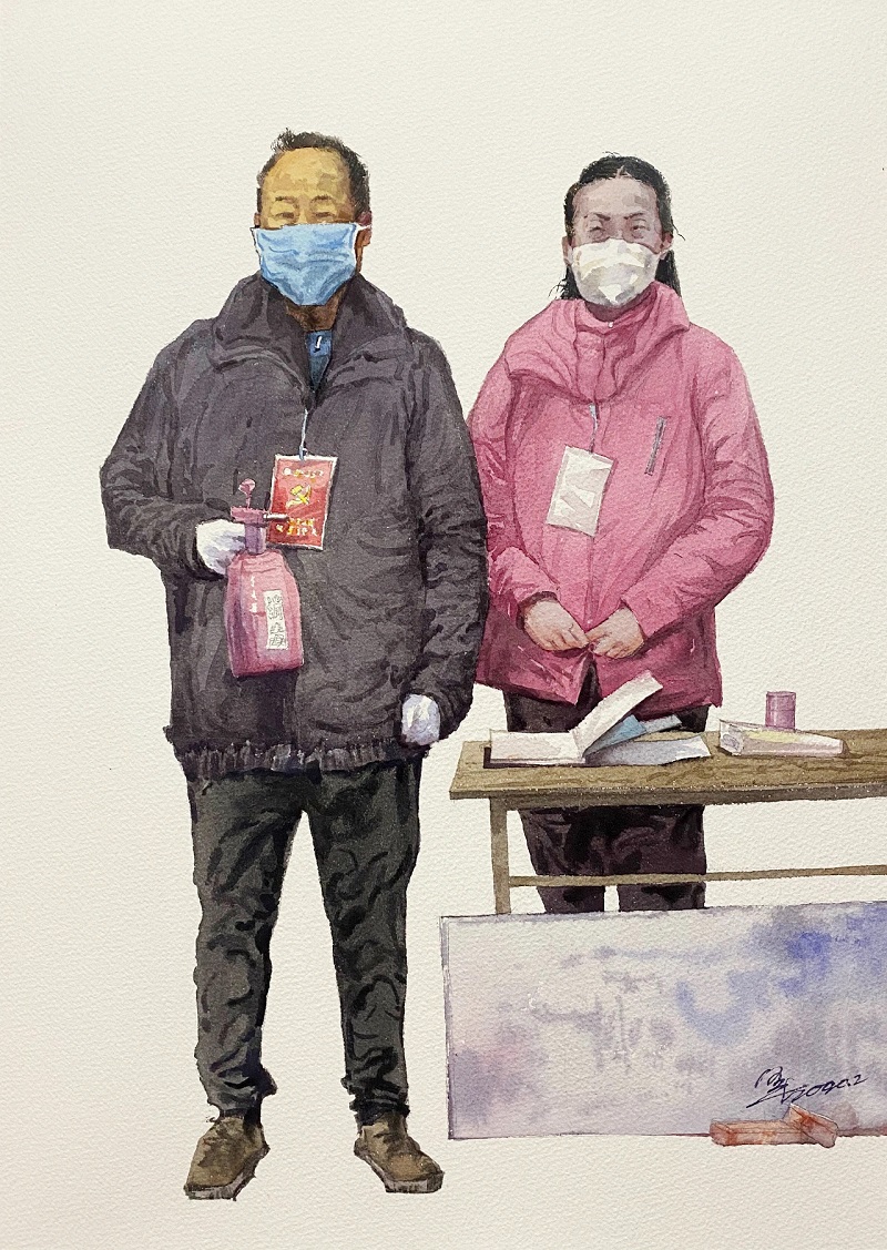 （转载）用画笔定格最感人的西安瞬间 “艺”起抗疫西安文旅云端画展上线