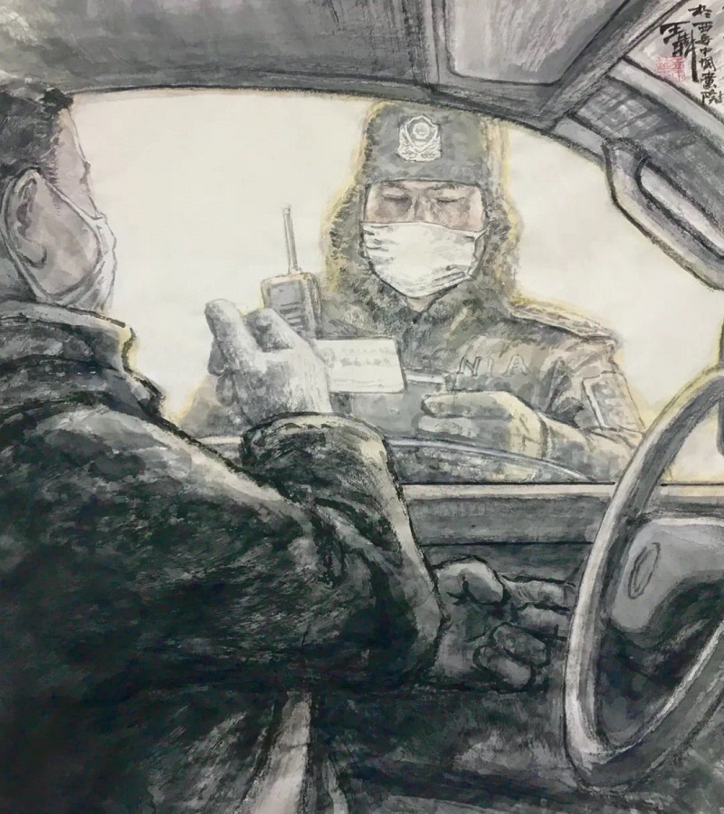 （转载）用画笔定格最感人的西安瞬间 “艺”起抗疫西安文旅云端画展上线