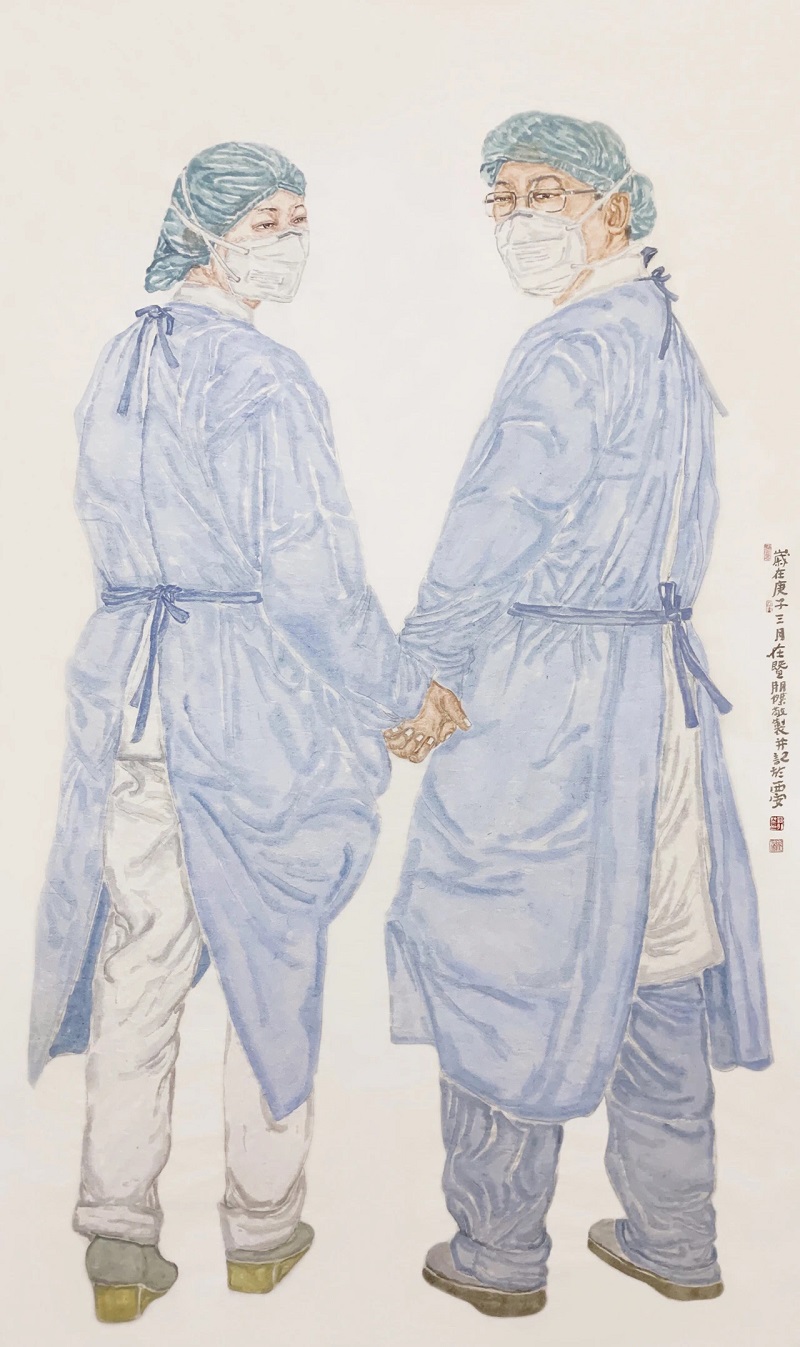 （转载）用画笔定格最感人的西安瞬间 “艺”起抗疫西安文旅云端画展上线