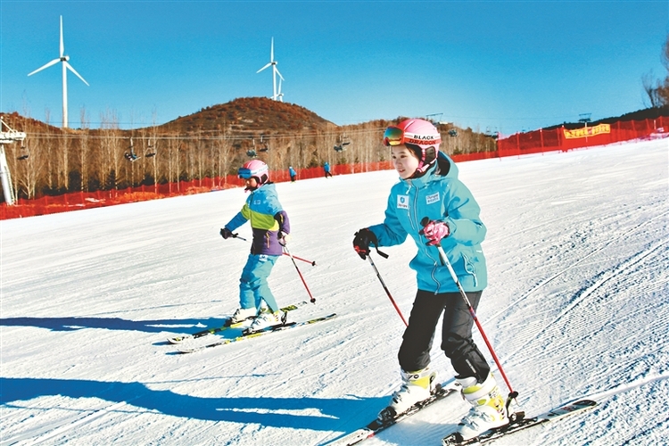 迎冬奧 齊齊哈爾掀起滑雪熱